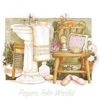 Bathed in Sage I - Single Print - 8" x 10"