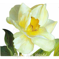 Daffodil Sky - 9" x 9"