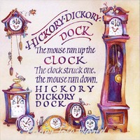 Hickory Dickory Dock - Single Print - 12" x 12"