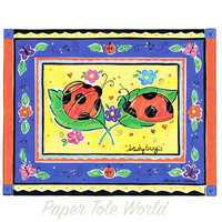 Lady Beetles - 8" x 10"