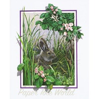 Rabbit - 8" x 10"