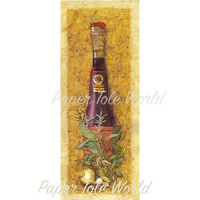 Red Wine Vinegar - Single Print - 4" x 10"