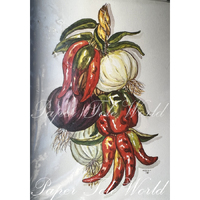Veggies - 4" x 5"