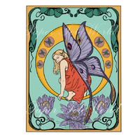 Sophie in the Moon - Single Print - 8" x 12"