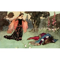 Beauty And The Beast, 9" x 13", Single Print