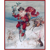 Father Christmas 6" x 8", Single Print