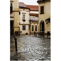 Old Town Street 8" x 12"