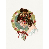 Gypsy Hairdo - 6.5" x 8.5", Single Print