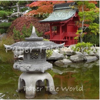 Japanese Garden - 8" x 8"