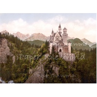 Neuschwanstein Castle 11.5" x 8.5", Single Print