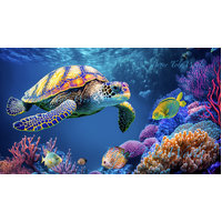 Coral Sea Dreaming 11.5" X 6.3"