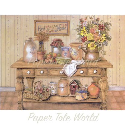 Picture of Antique Jugs - 11" x 14"