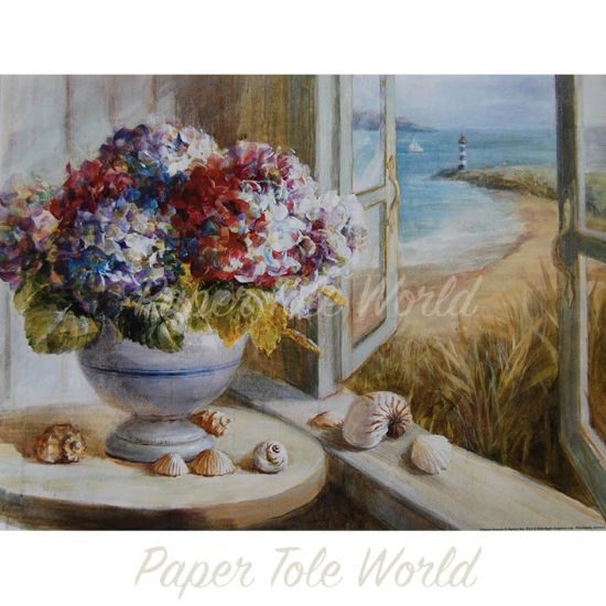 Picture of Coastal Hydrangea - 12" x 16"