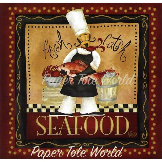 Picture of Fresh Catch - 8" x 8"