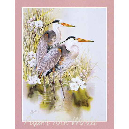 Picture of Herons - 8" x 10"