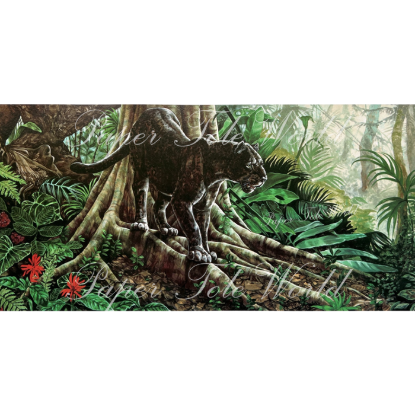 Picture of Jaguar - 12" x 24"