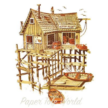 Picture of Jetty Fish - 8" x 10"