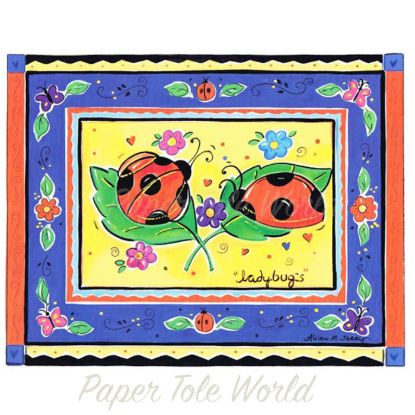 Picture of Lady Beetles - 8" x 10"