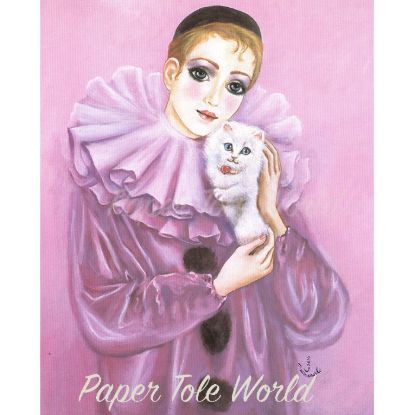 Picture of Mime & Kitten - 8" x 10"