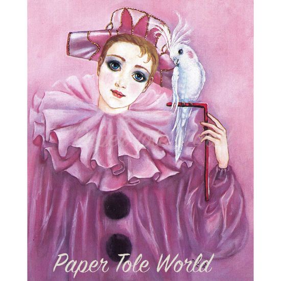 Picture of Mime & Parrot - 8" x 10"