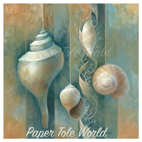 Picture of Ocean Treasures I - 12" x 12"