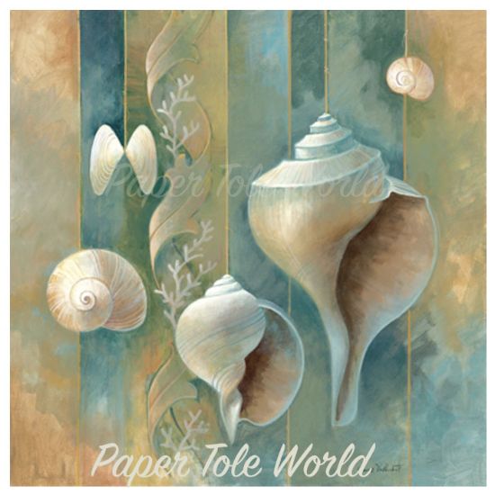 Picture of Ocean Treasures II - 12" x 12"