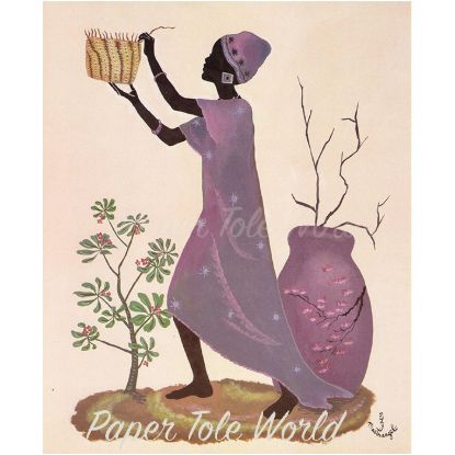 Picture of Purple Dress - 8" x 10"