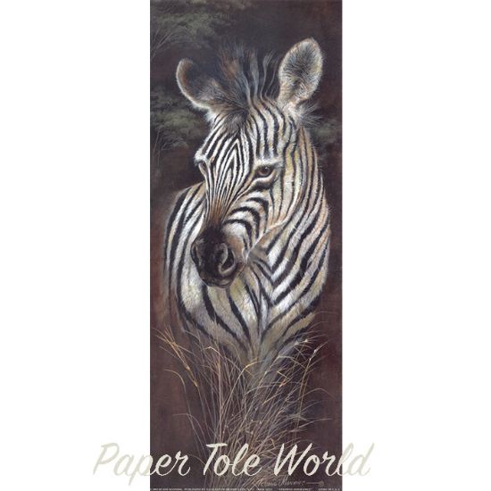 Picture of Striped Innocence - Zebra - 4" x 10"