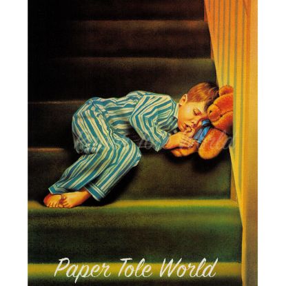 Picture of Waiting for Dad - 8" x 10"