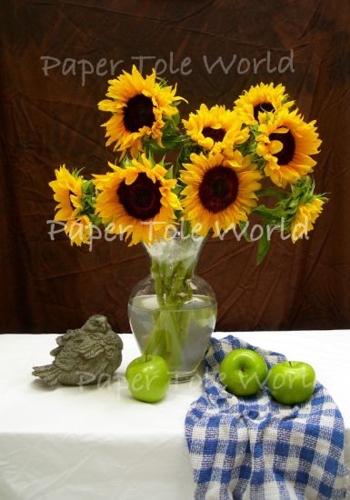 Picture of Still Life Sunflowers, 7" x 10"
