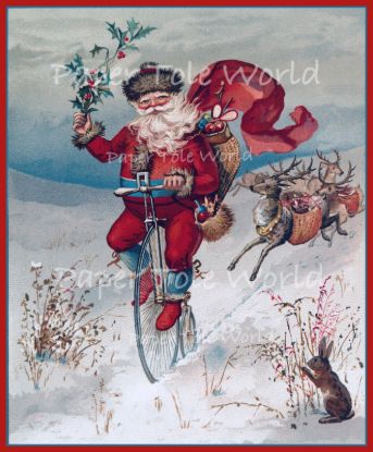 Picture of Father Christmas 6" x 8"