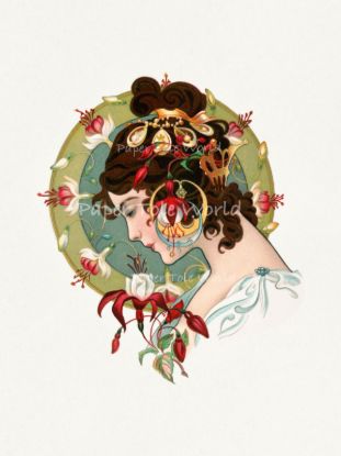 Picture of Gypsy Hairdo - 6.5" x 8.5"