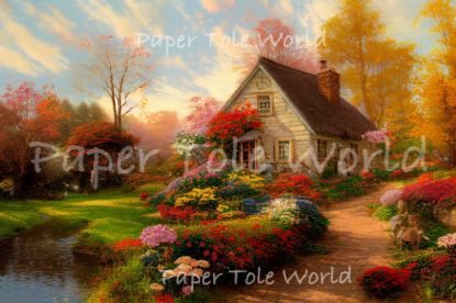 Picture of Country Cottage - 8" x 12"