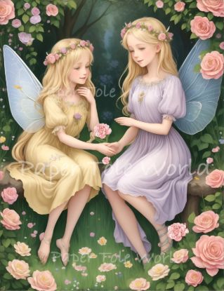Picture of Fairy Sisters I - 9" x 11.5"