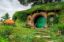 Picture of Bilbo's Green Door - 8" x 12"