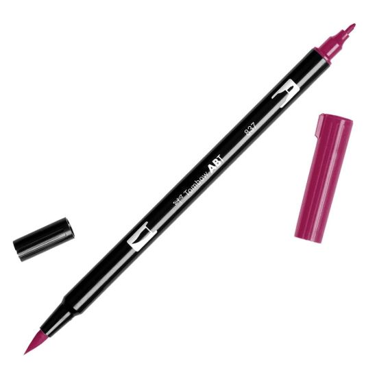Picture of Tombow Pen - 837 Wine Red